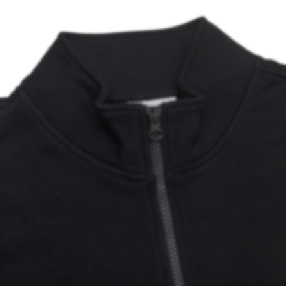 P:BRAVO QUARTER-ZIP - BLACK